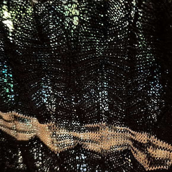 Lucky brand top black and cream. XS-S - Picture 4 of 5